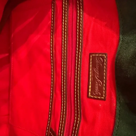 Dooney & Bourke Florentine Leather East-West Shopper Tote - Picture 6 of 7